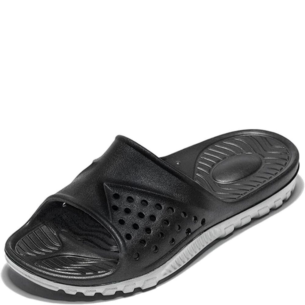 NWT WOTTE Women's Summer Beach Flip On Shoes Rubber Sandals Size 9 Black $49